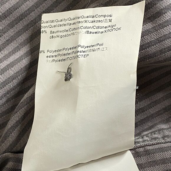 Hugo Boss Striped Cassette 2 Button Down Long Sleeve Shirt Men's Size XL - Picture 7 of 9